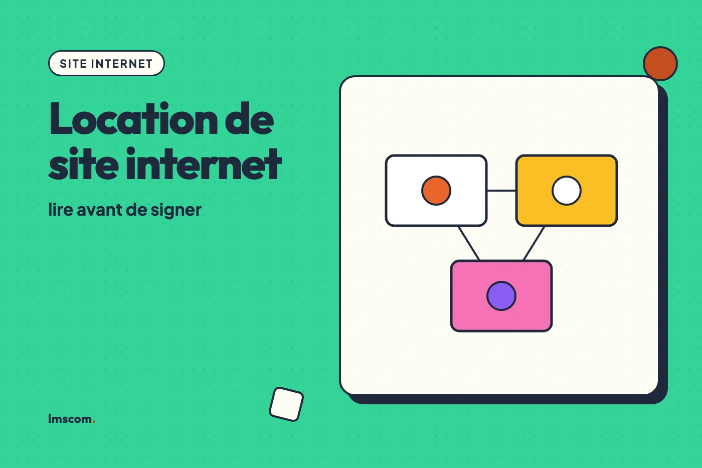 Location de site internet : lire avant de signer